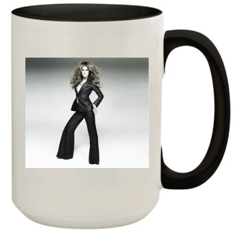 Celine Dion 15oz Colored Inner & Handle Mug