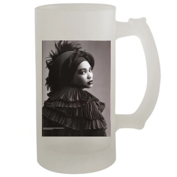 Chanel Iman 16oz Frosted Beer Stein