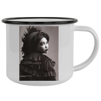 Chanel Iman Camping Mug