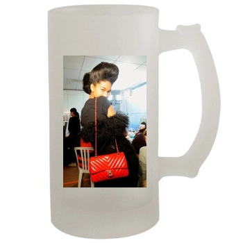 Chanel Iman 16oz Frosted Beer Stein