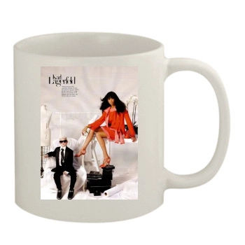 Chanel Iman 11oz White Mug