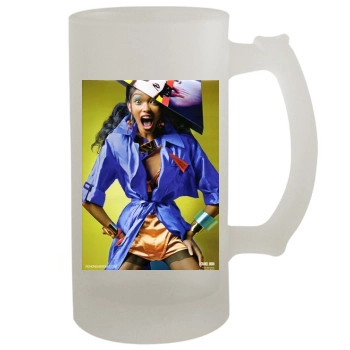 Chanel Iman 16oz Frosted Beer Stein