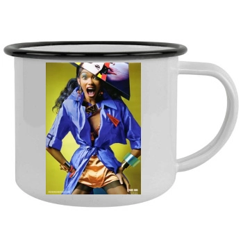 Chanel Iman Camping Mug