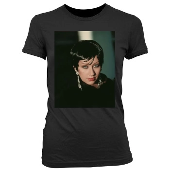 Christina Aguilera Women's Junior Cut Crewneck T-Shirt