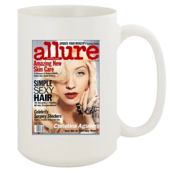 Christina Aguilera 15oz White Mug