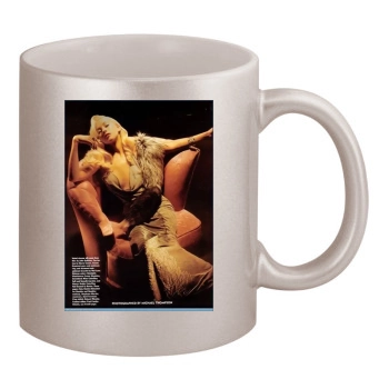 Christina Aguilera 11oz Metallic Silver Mug