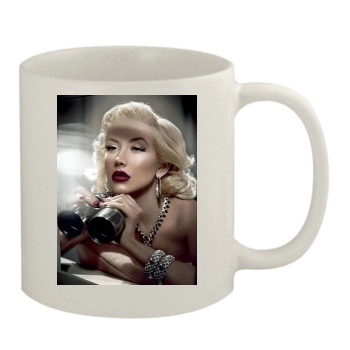 Christina Aguilera 11oz White Mug