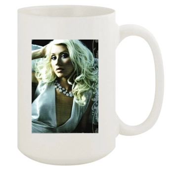 Christina Aguilera 15oz White Mug