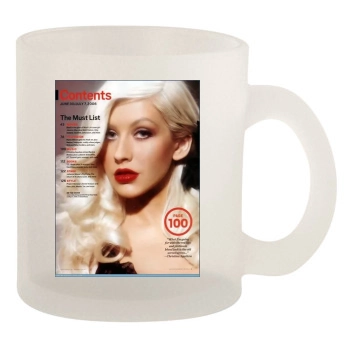 Christina Aguilera 10oz Frosted Mug