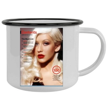 Christina Aguilera Camping Mug