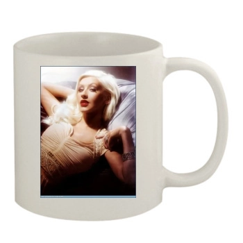 Christina Aguilera 11oz White Mug