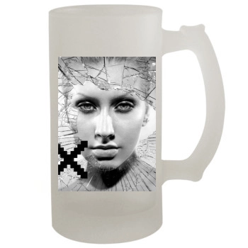 Christina Aguilera 16oz Frosted Beer Stein