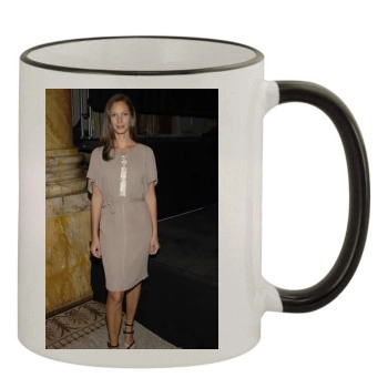 Christy Turlington 11oz Colored Rim & Handle Mug