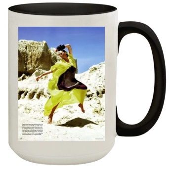 Elise Crombez 15oz Colored Inner & Handle Mug