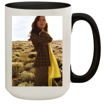 Elise Crombez 15oz Colored Inner & Handle Mug