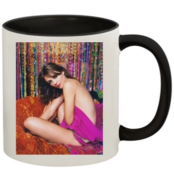 Elizabeth Hurley 11oz Colored Inner & Handle Mug