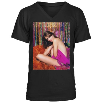 Elizabeth Hurley Men's V-Neck T-Shirt