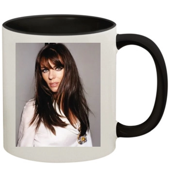 Elizabeth Hurley 11oz Colored Inner & Handle Mug