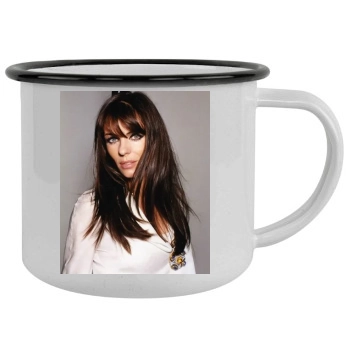 Elizabeth Hurley Camping Mug