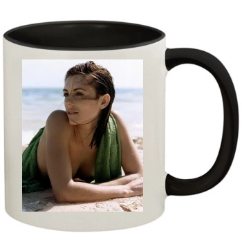 Elizabeth Hurley 11oz Colored Inner & Handle Mug