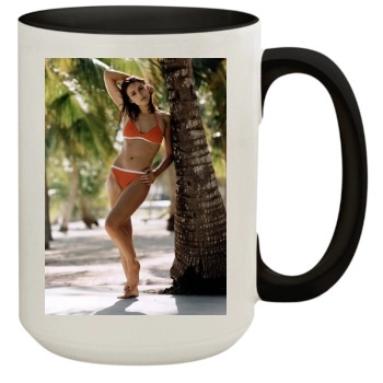 Elizabeth Hurley 15oz Colored Inner & Handle Mug