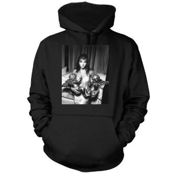 Elizabeth Hurley Mens Pullover Hoodie Sweatshirt