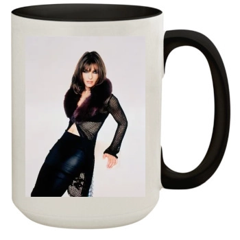 Elizabeth Hurley 15oz Colored Inner & Handle Mug