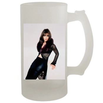 Elizabeth Hurley 16oz Frosted Beer Stein