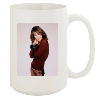 Elizabeth Hurley 15oz White Mug