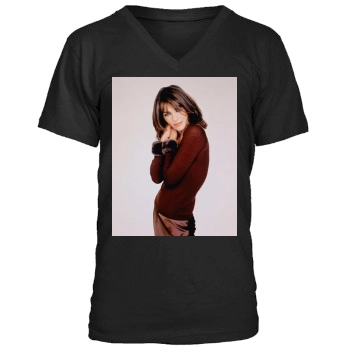 Elizabeth Hurley Men's V-Neck T-Shirt