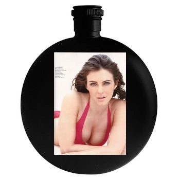 Elizabeth Hurley Round Flask