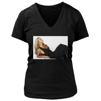 Elle MacPherson Women's Deep V-Neck TShirt