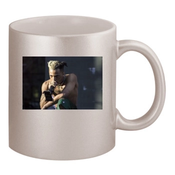 XXXTentacion 11oz Metallic Silver Mug