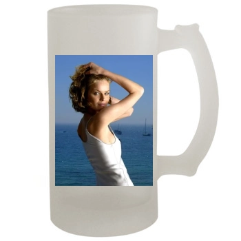 Eva Herzigova 16oz Frosted Beer Stein