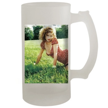 Eva Herzigova 16oz Frosted Beer Stein