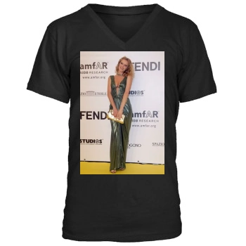 Eva Herzigova Men's V-Neck T-Shirt