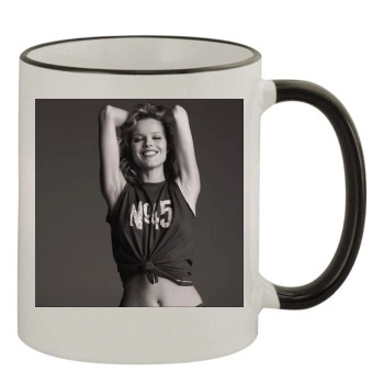 Eva Herzigova 11oz Colored Rim & Handle Mug