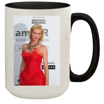 Eva Herzigova 15oz Colored Inner & Handle Mug