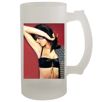 Eva Herzigova 16oz Frosted Beer Stein