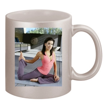 Eva Longoria 11oz Metallic Silver Mug