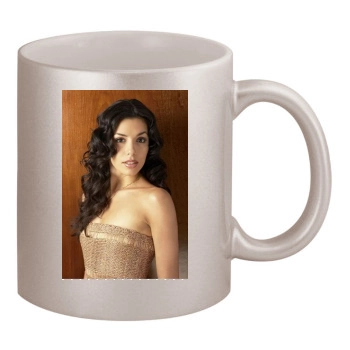 Eva Longoria 11oz Metallic Silver Mug