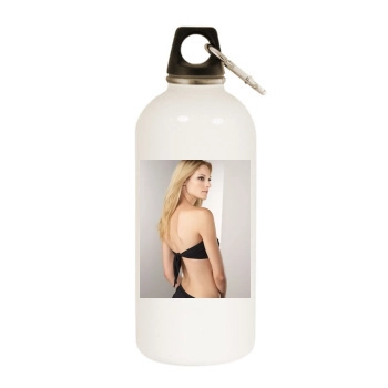 Fabiana Semprebom White Water Bottle With Carabiner