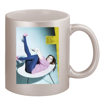 Geri Halliwell 11oz Metallic Silver Mug