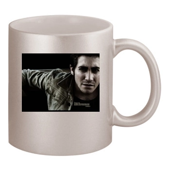 Jake Gyllenhaal 11oz Metallic Silver Mug