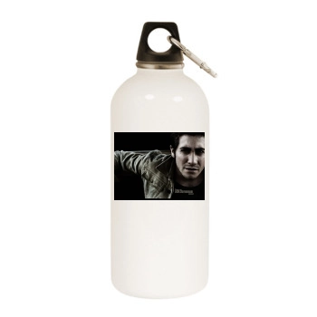 Jake Gyllenhaal White Water Bottle With Carabiner