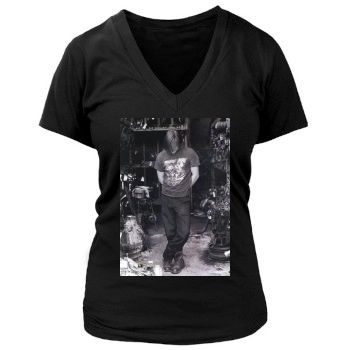 Jared Leto Women's Deep V-Neck TShirt