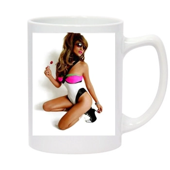 Jennifer Lopez 14oz White Statesman Mug