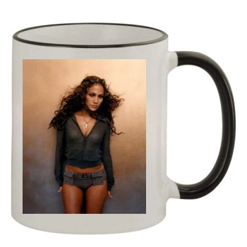 Jennifer Lopez 11oz Colored Rim & Handle Mug