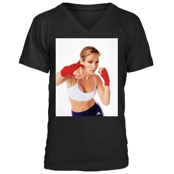 Jennifer Lopez Men's V-Neck T-Shirt