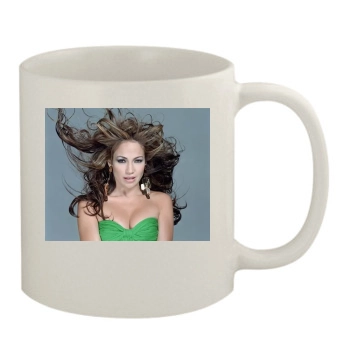 Jennifer Lopez 11oz White Mug